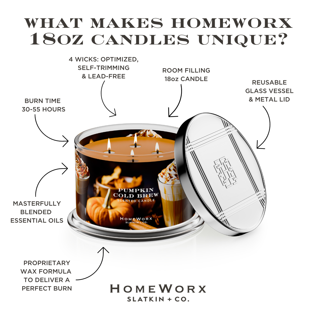 Pumpkin Cold Brew 4-wick Candle – Slatkin