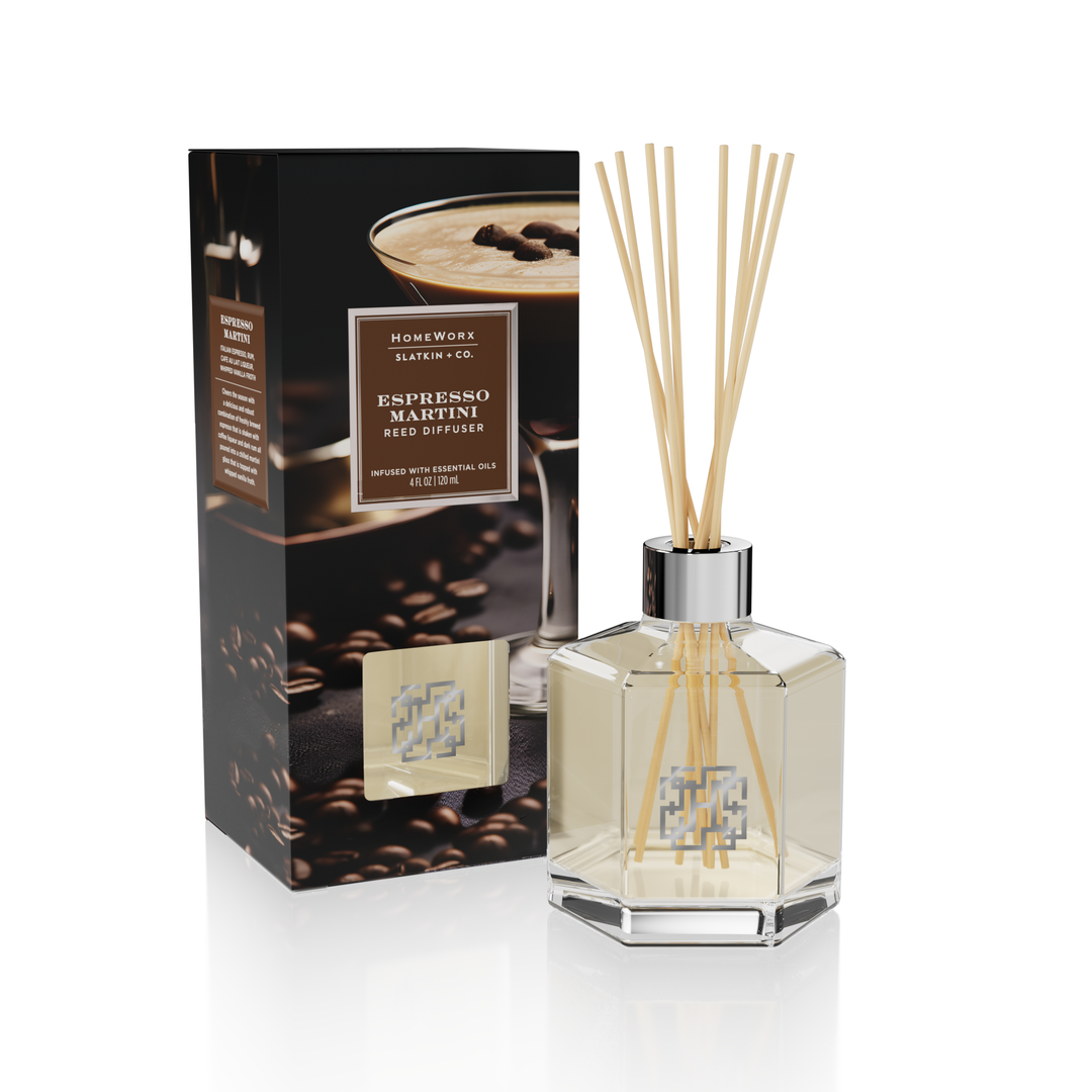 Espresso Martini 4-Wick Candle w/ Reed Stick Diffuser