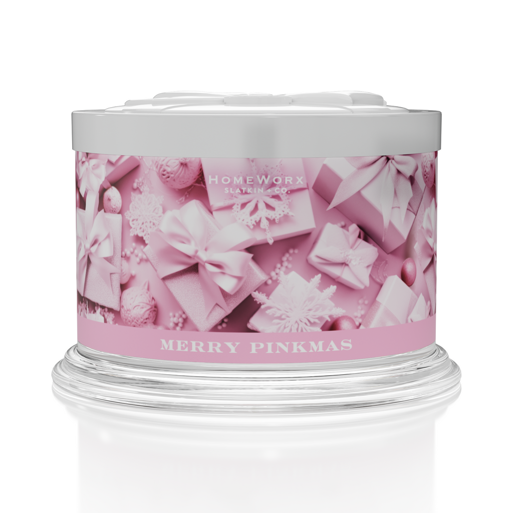 Merry Pinkmas 4-wick Candle – Slatkin + Co.