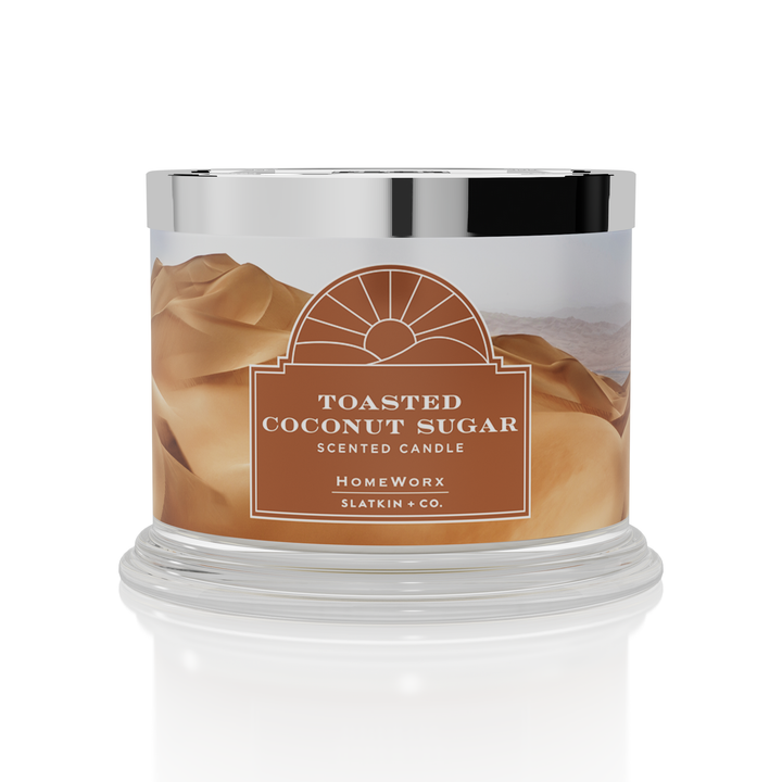 Toasted Coconut Sugar 4-wick Candle & Hand Soap Set
