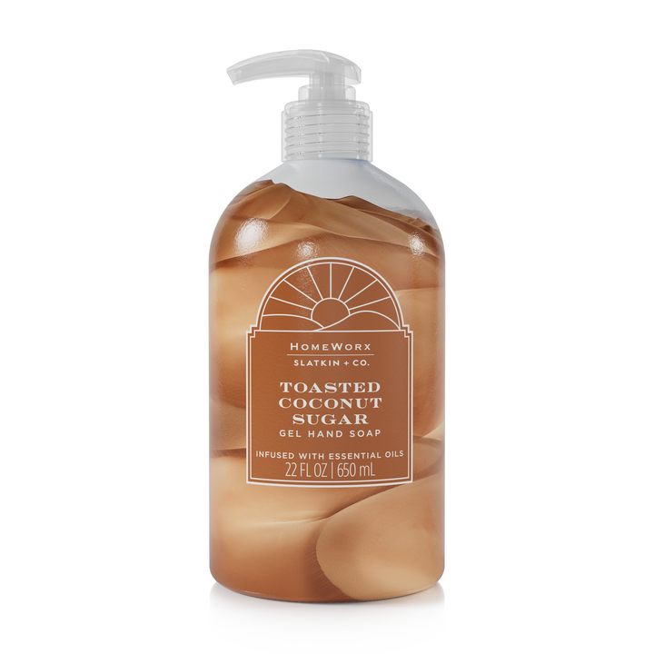 Toasted Coconut Sugar 4-wick Candle & Hand Soap Set