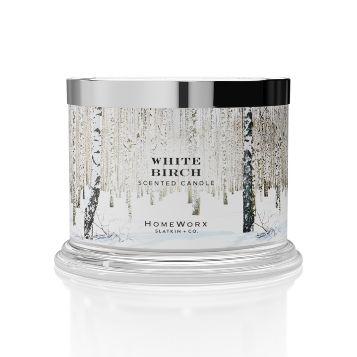 White Birch 3 Wick Candle