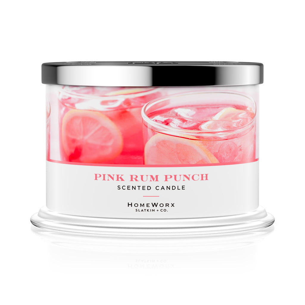 Pink Rum Punch 4-wick Candle – Slatkin + Co.