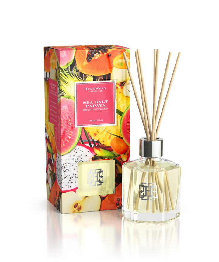 Sea Salt Papaya Reed Stick Diffuser