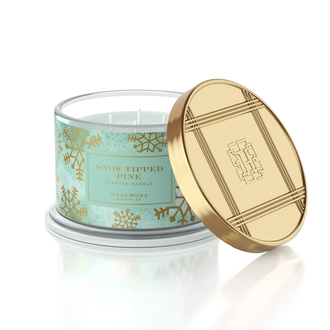 Snow Tipped Pine 4-wick Candle