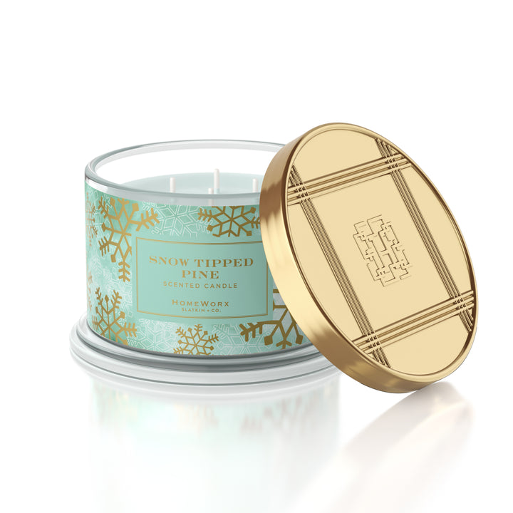 Snow Tipped Pine 4-wick Candle