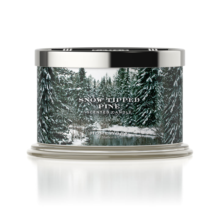 Snow Tipped Pine 4-wick Candle