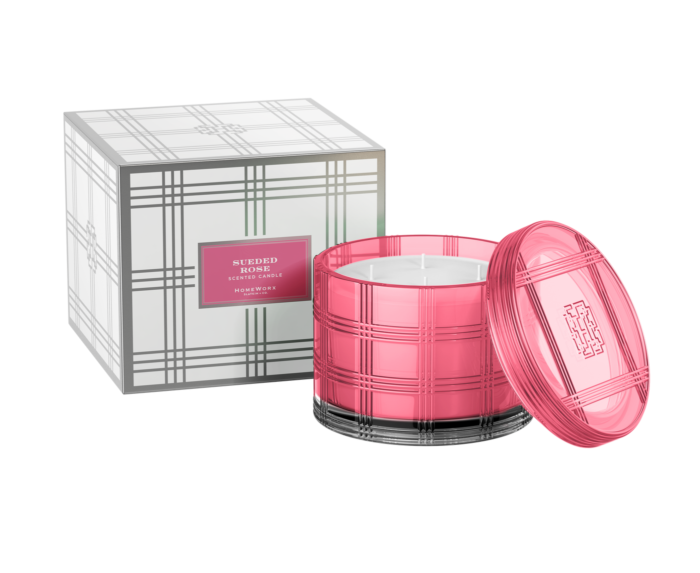 Sueded Rose Specialty Candle with Gift Box