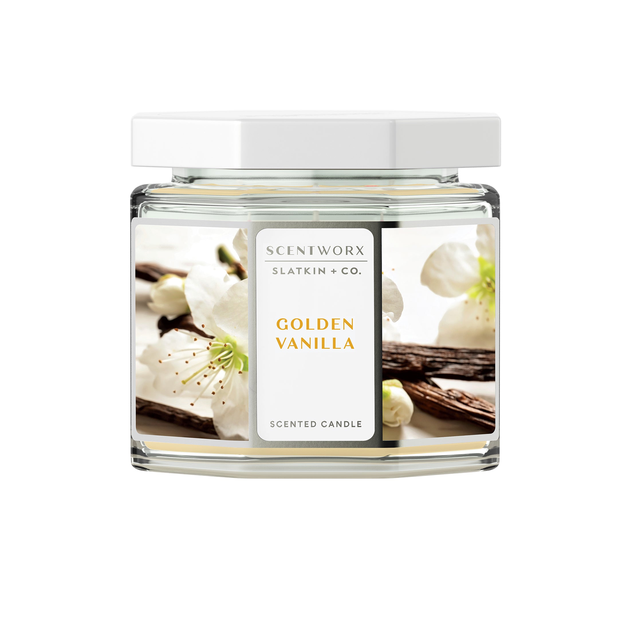 ScentWorx Golden Vanilla 3-Wick Candle – Slatkin + Co.