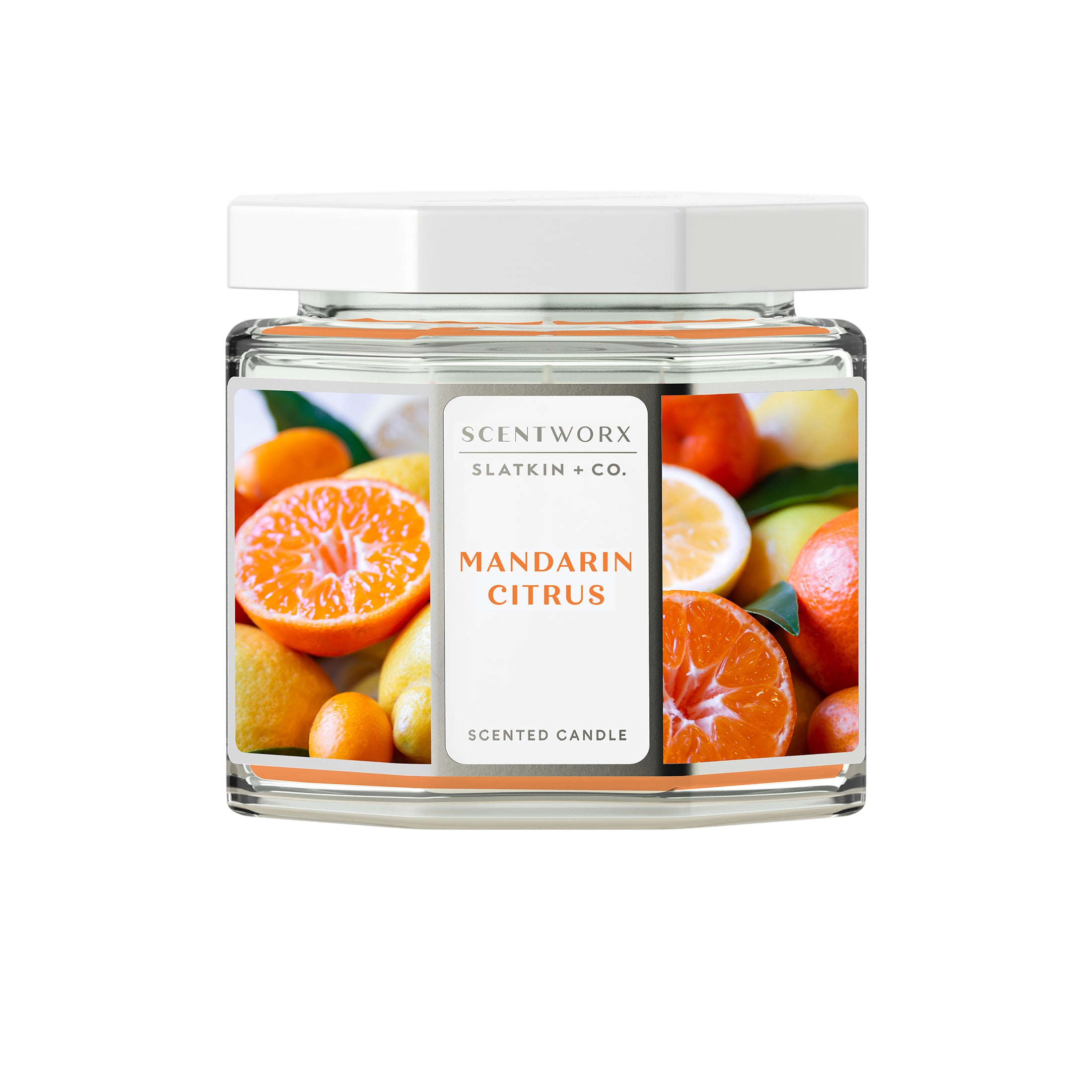 ScentWorx Mandarin Citrus 3-Wick Candle – Slatkin + Co.