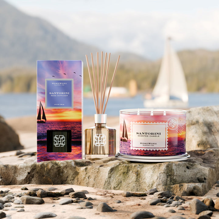 Santorini Sunset 4-wick Candle