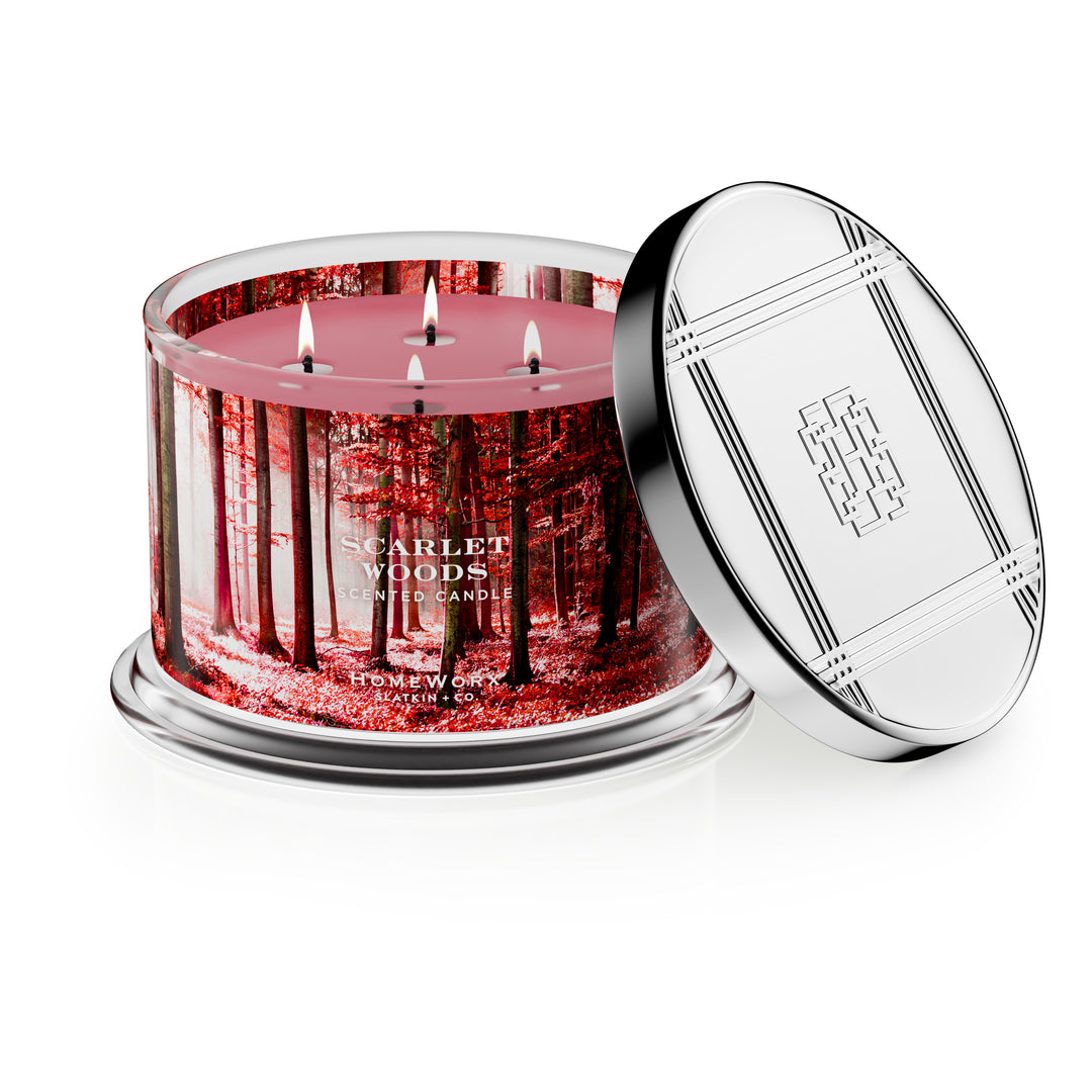 Scarlet Woods 4-wick Candle