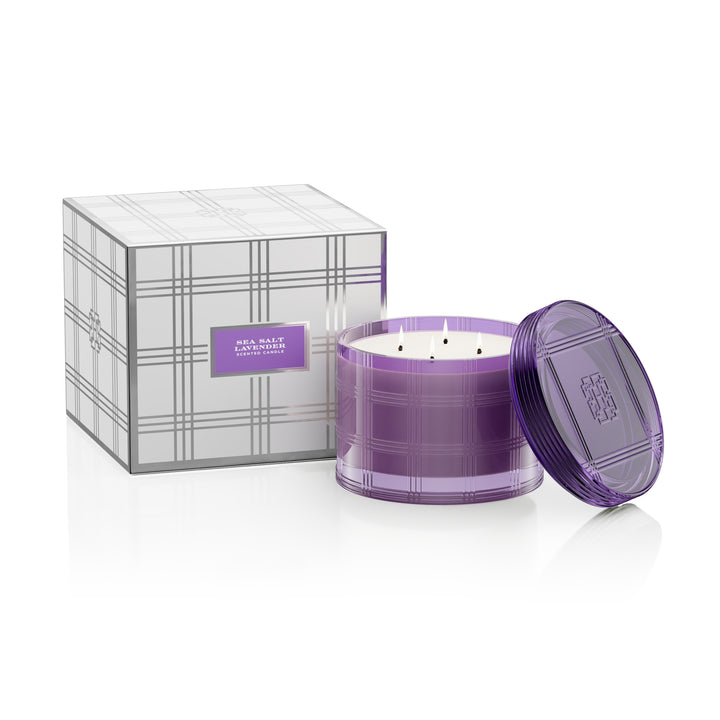 Sea Salt Lavender 18 oz. 4-wick Luxe Candle