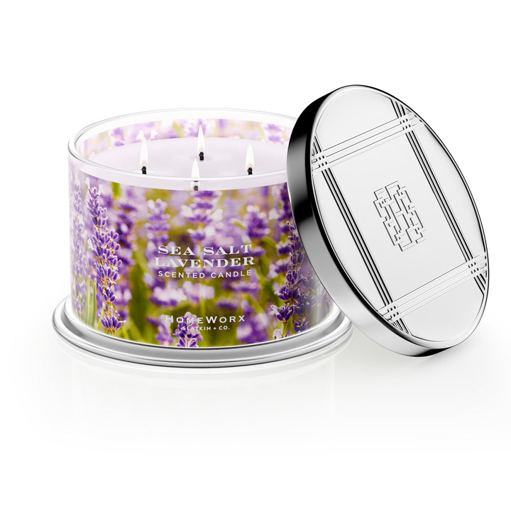 Sea Salt Lavender Candle