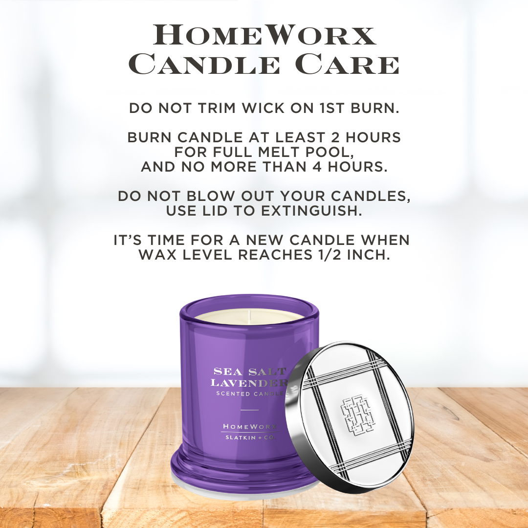 Sea Salt Lavender 1 Wick Candle