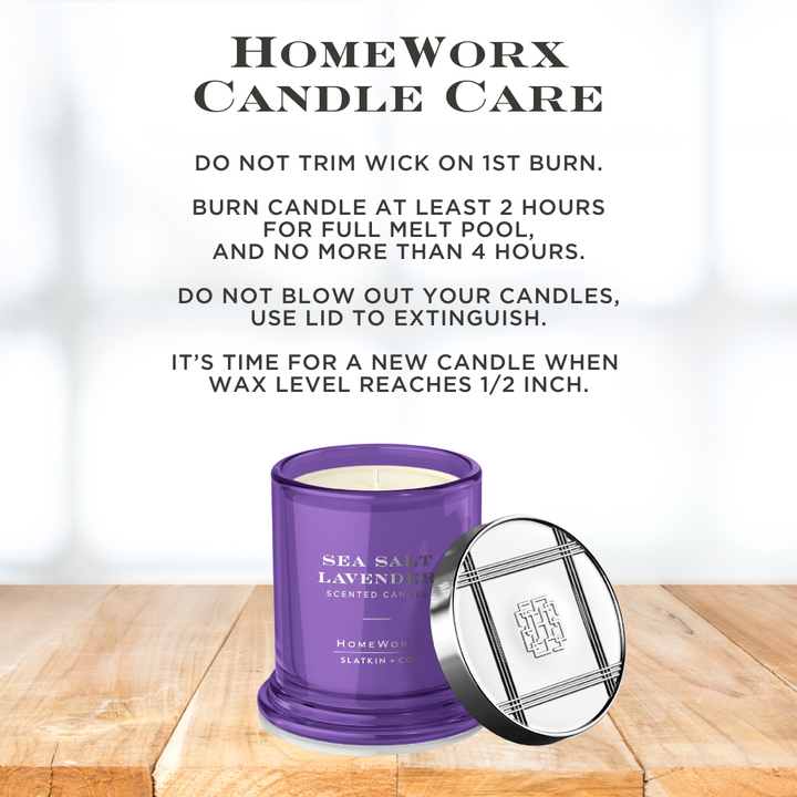 Sea Salt Lavender 1 Wick Candle