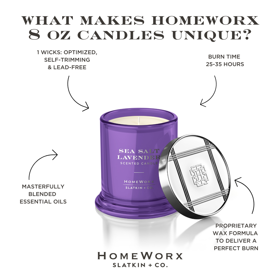 Sea Salt Lavender 1 Wick Candle