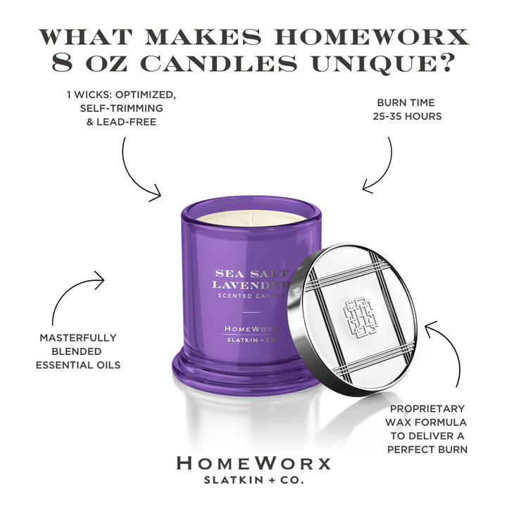 Sea Salt Lavender 1 Wick Candle