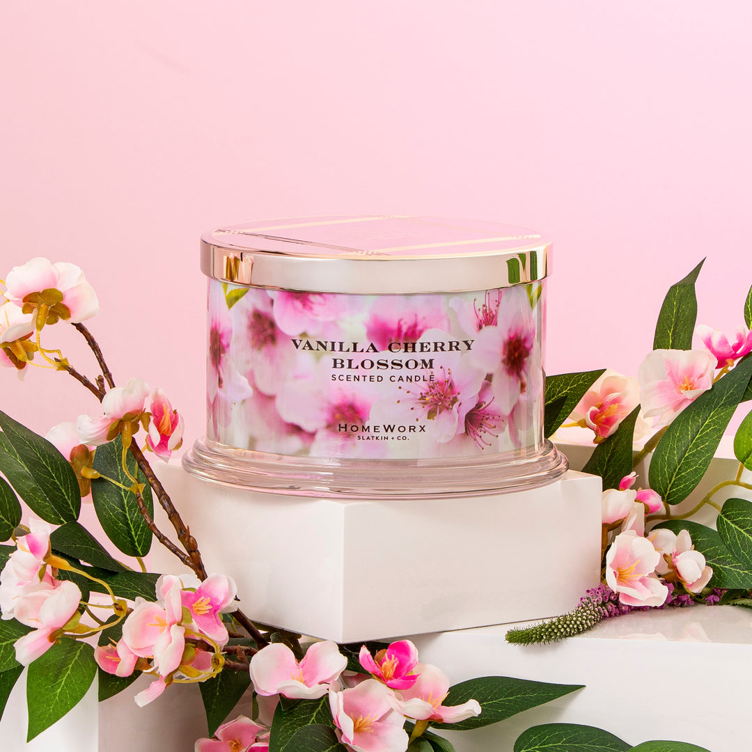 Vanilla Cherry Blossom 4-wick Candle