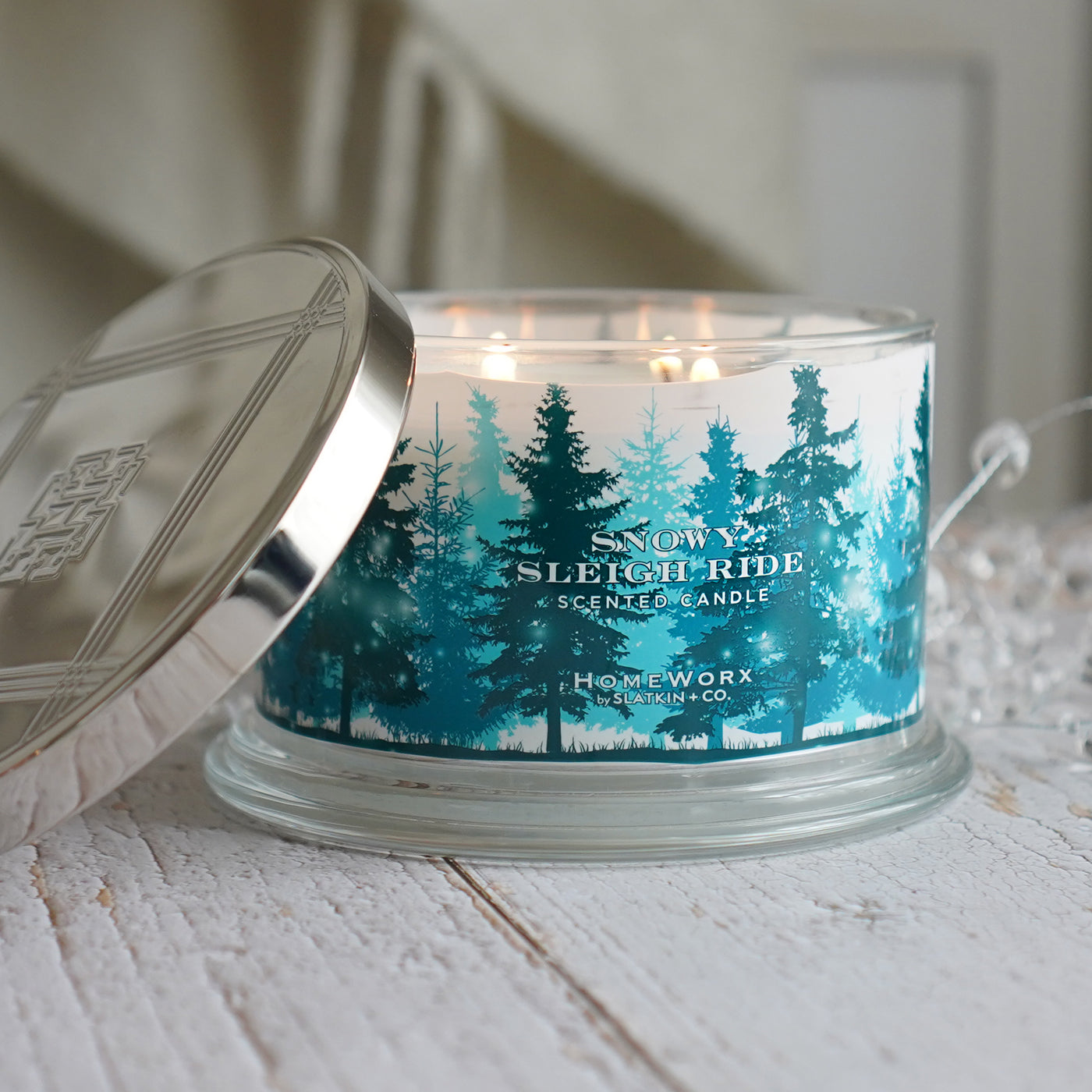 Snowy Sleigh Ride Candle