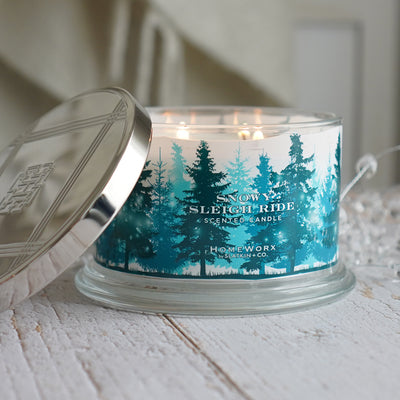 Snowy Sleigh Ride Candle