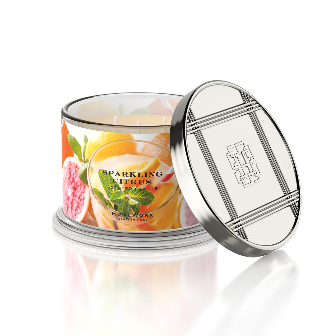 Sparkling Citrus 3 wick Candle