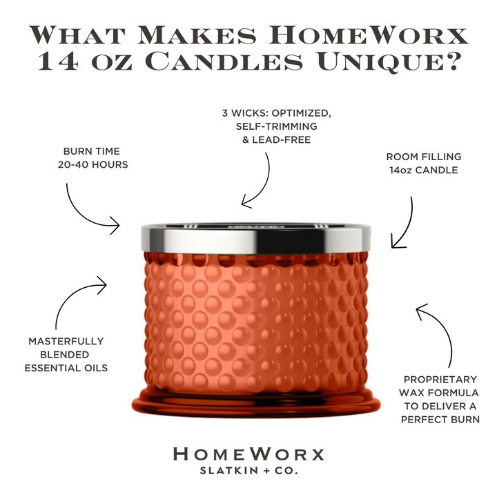 Sparkling Citrus 3-wick Hobnail Candle