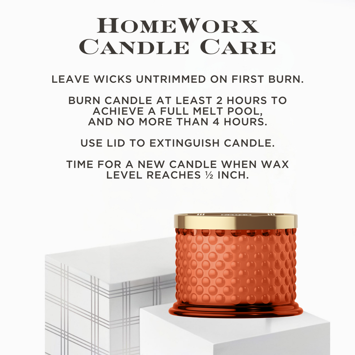Harvest Donut 3-wick Hobnail Candle