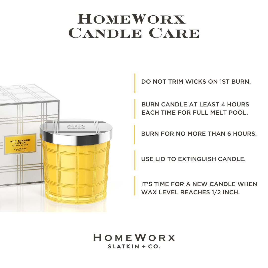 Sun Kissed Lemon 50 oz. 4-Wick Luxe Candle