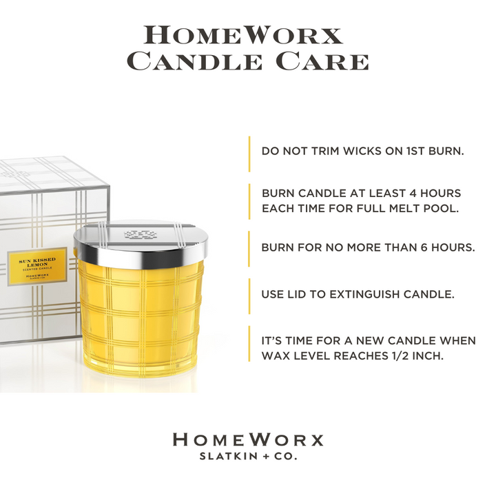 Sun Kissed Lemon 50 oz. 4-Wick Luxe Candle