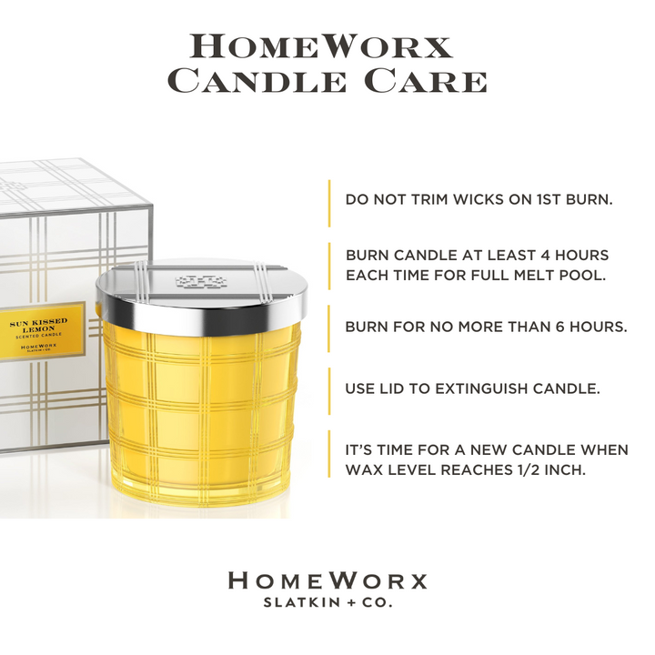 Sun Kissed Lemon 80 oz. 5-Wick Luxe Candle
