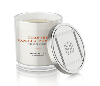 Toasted Vanilla Pumpkin 3-wick Candle