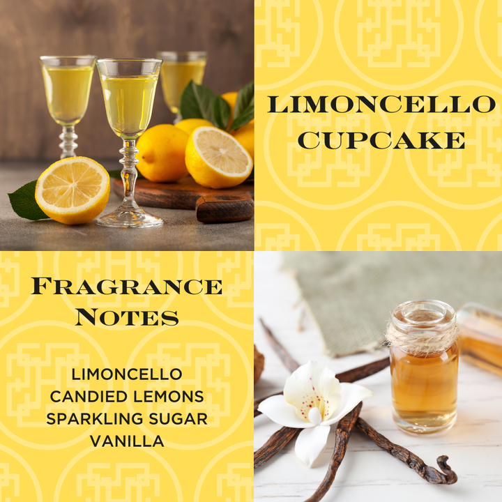 Limoncello Cupcake Set of 4 Diffuser Oil Refills