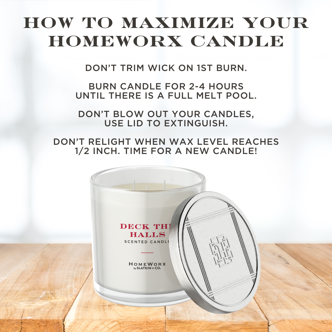 Deck The Halls 3-wick Candle