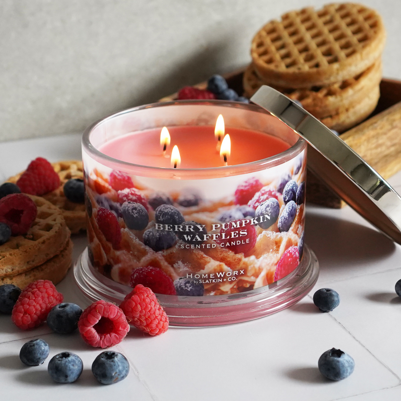 Berry Pumpkin Waffles Candle