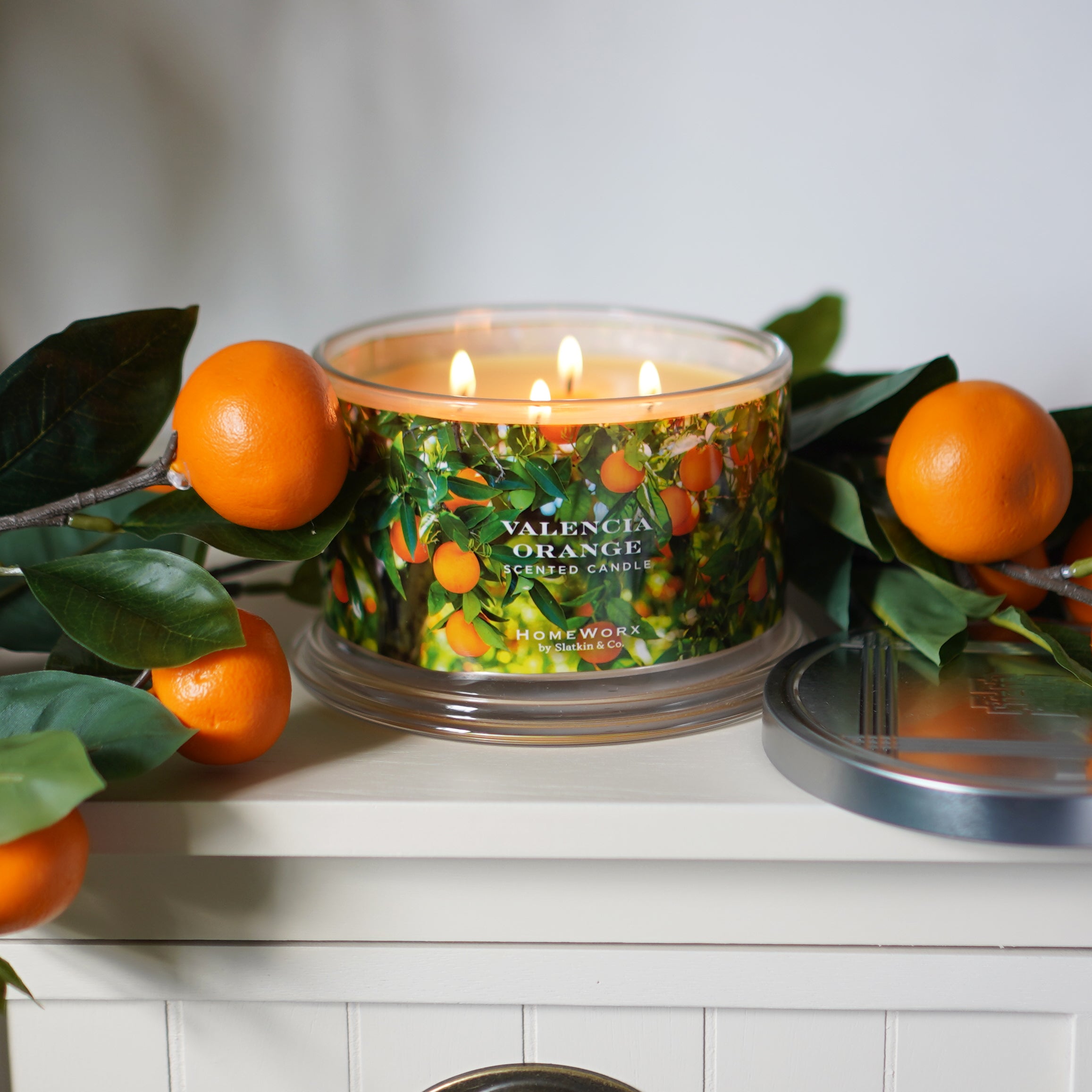 Valencia Orange 4-wick Candle – Slatkin + Co.