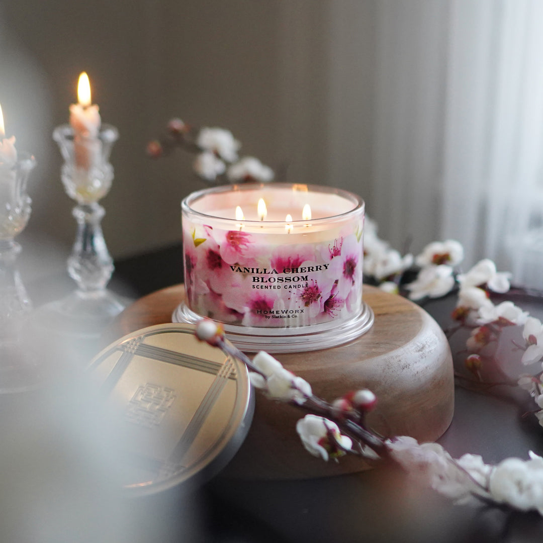 Vanilla Cherry Blossom 4-wick Candle