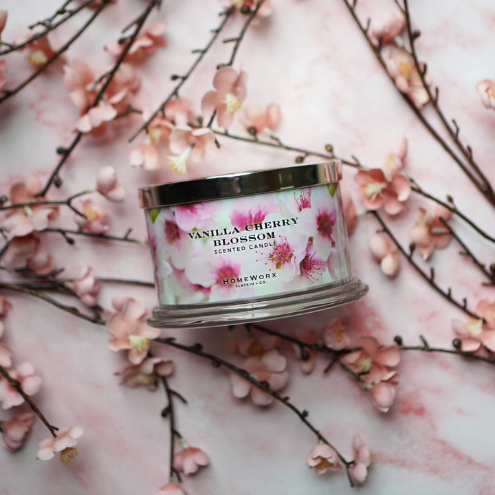 Vanilla Cherry Blossom 4-wick Candle