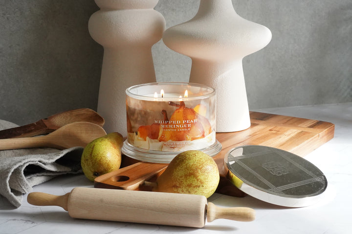 Whipped Pear Meringue Candle