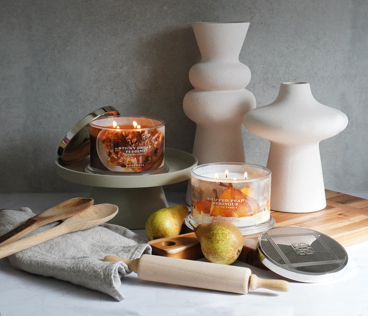 Sticky Bread Pudding Candle