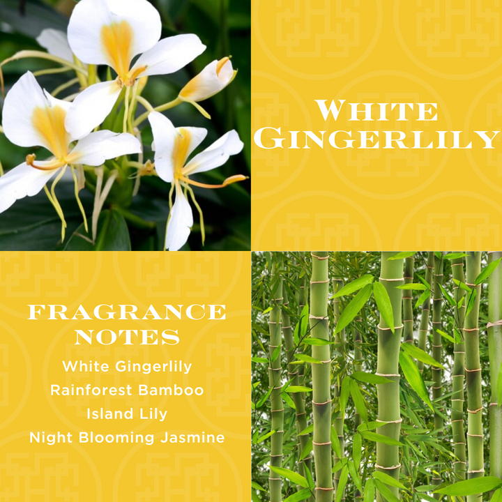 White Gingerlily Candle
