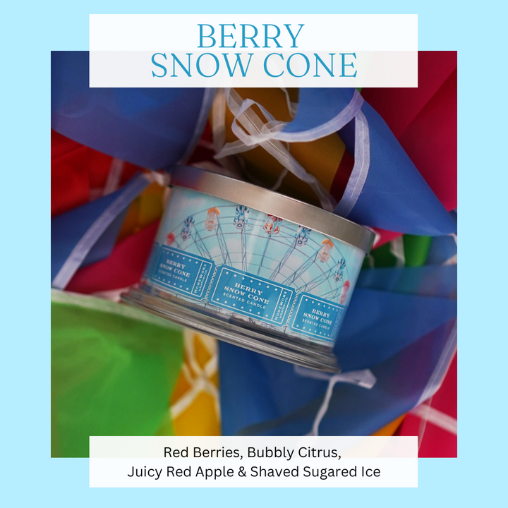 Berry Snow Cone Candle