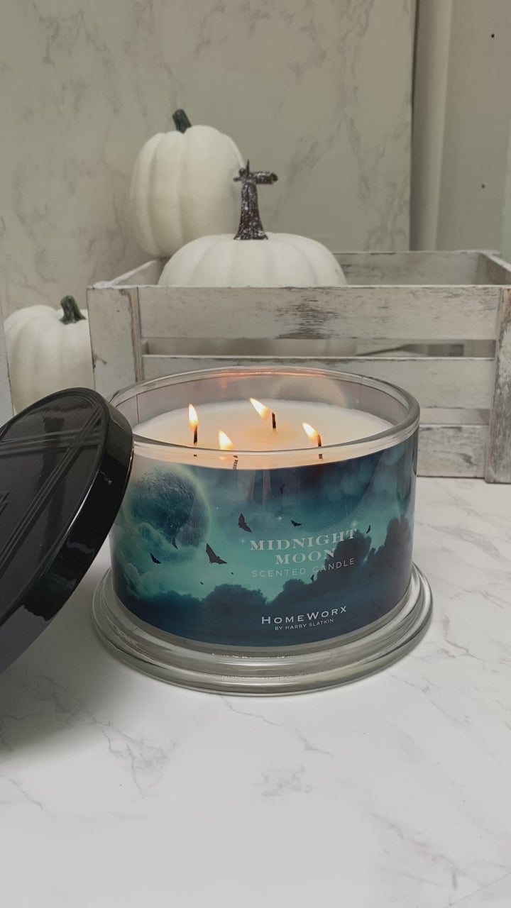 Midnight Moon Candle