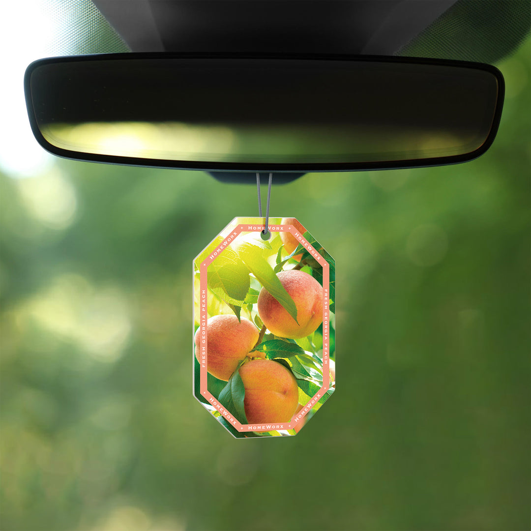 Fresh Georgia Peach Auto Air Fresheners