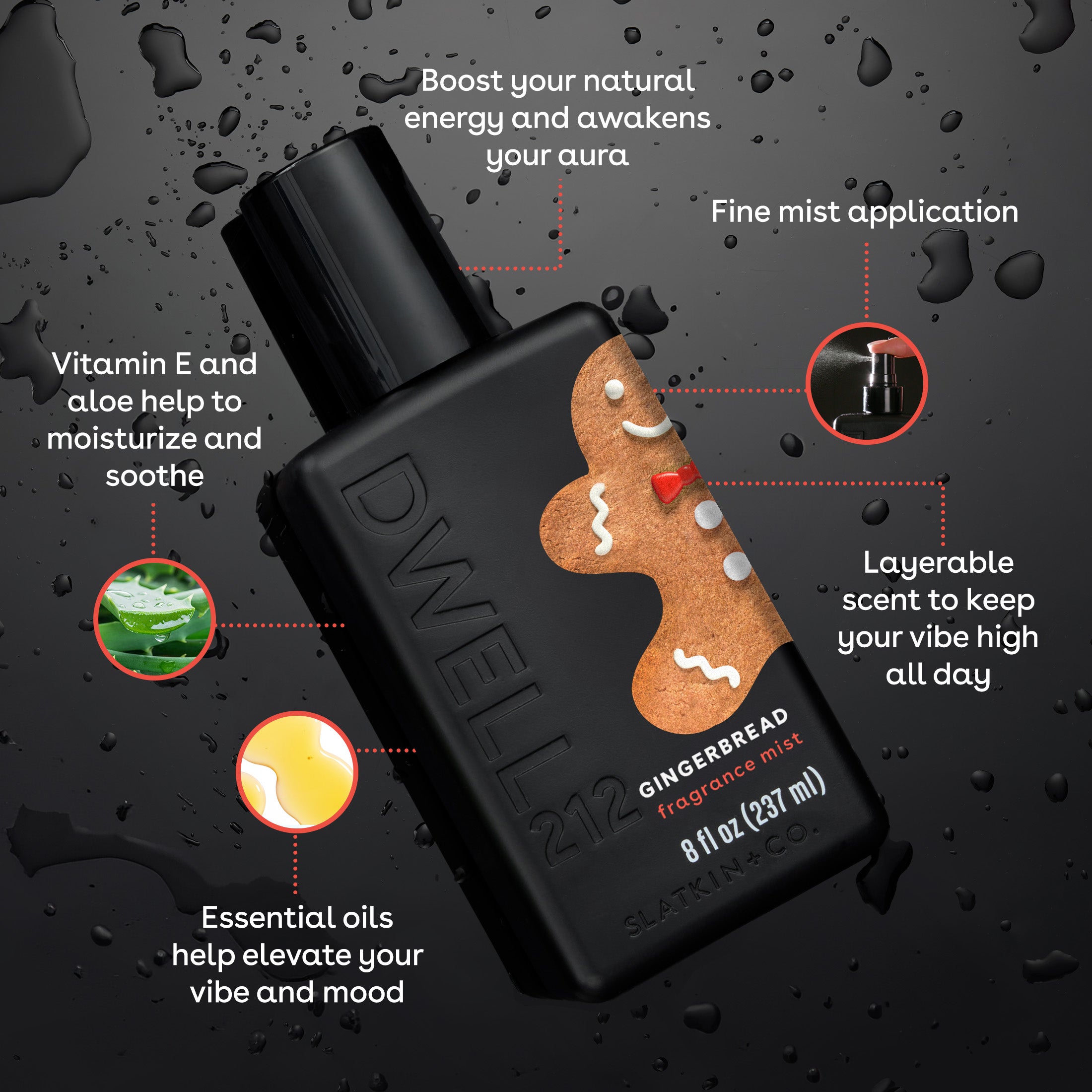 DWELL212 Gingerbread Fragrance Mist – Slatkin + Co.