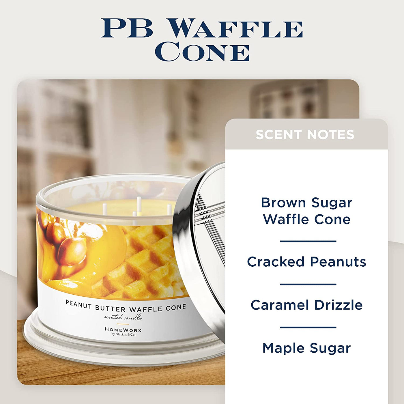 PB Waffle Cone Candle