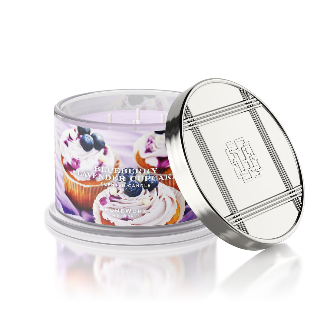 Blueberry Lavender Cupcake Candle