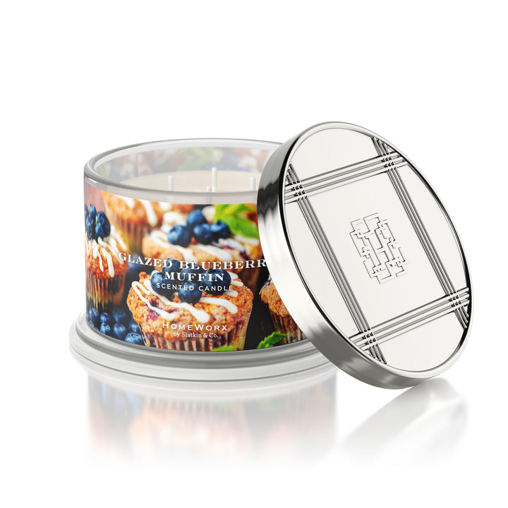 Glazed Blueberry Muffin Candle