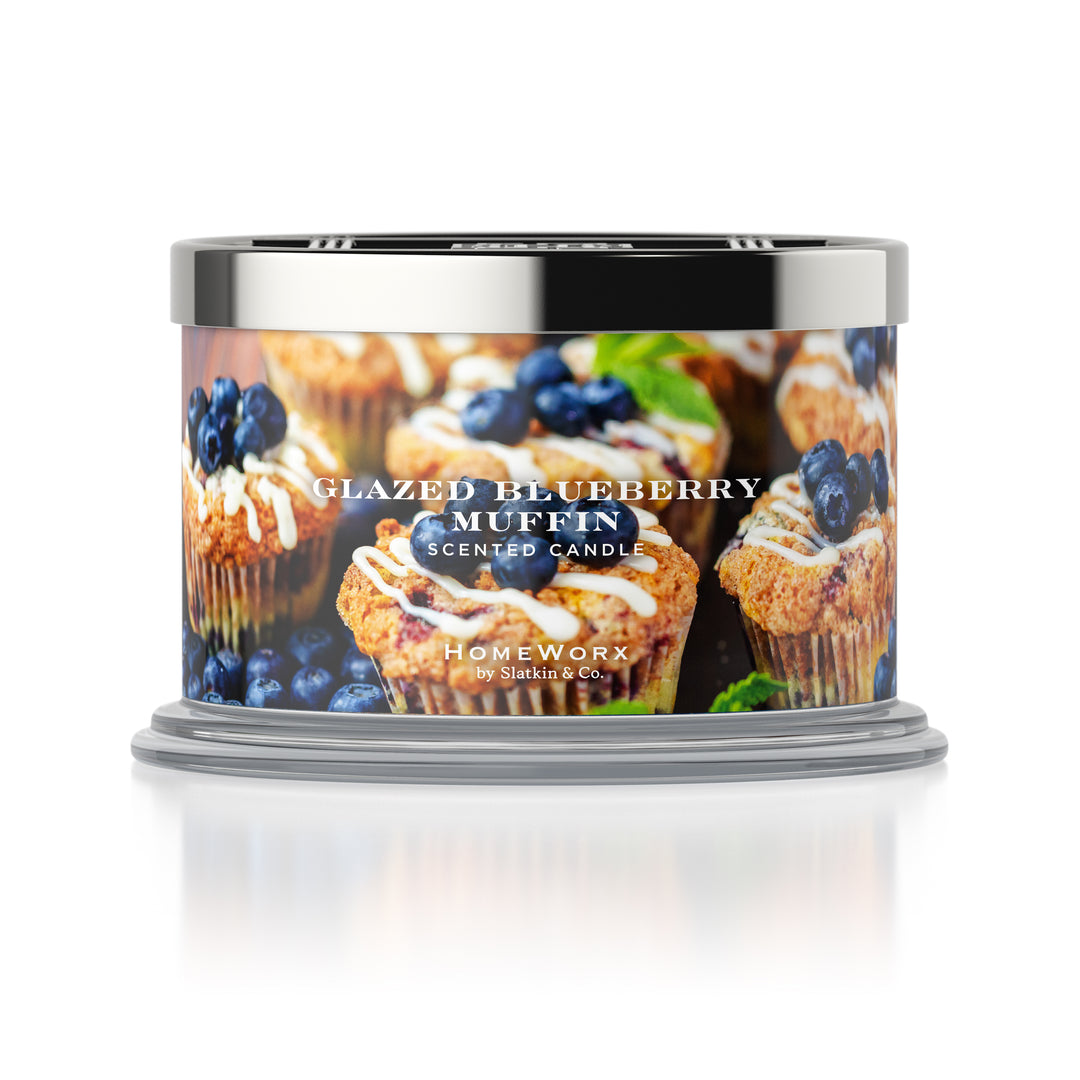 Glazed Blueberry Muffin Candle