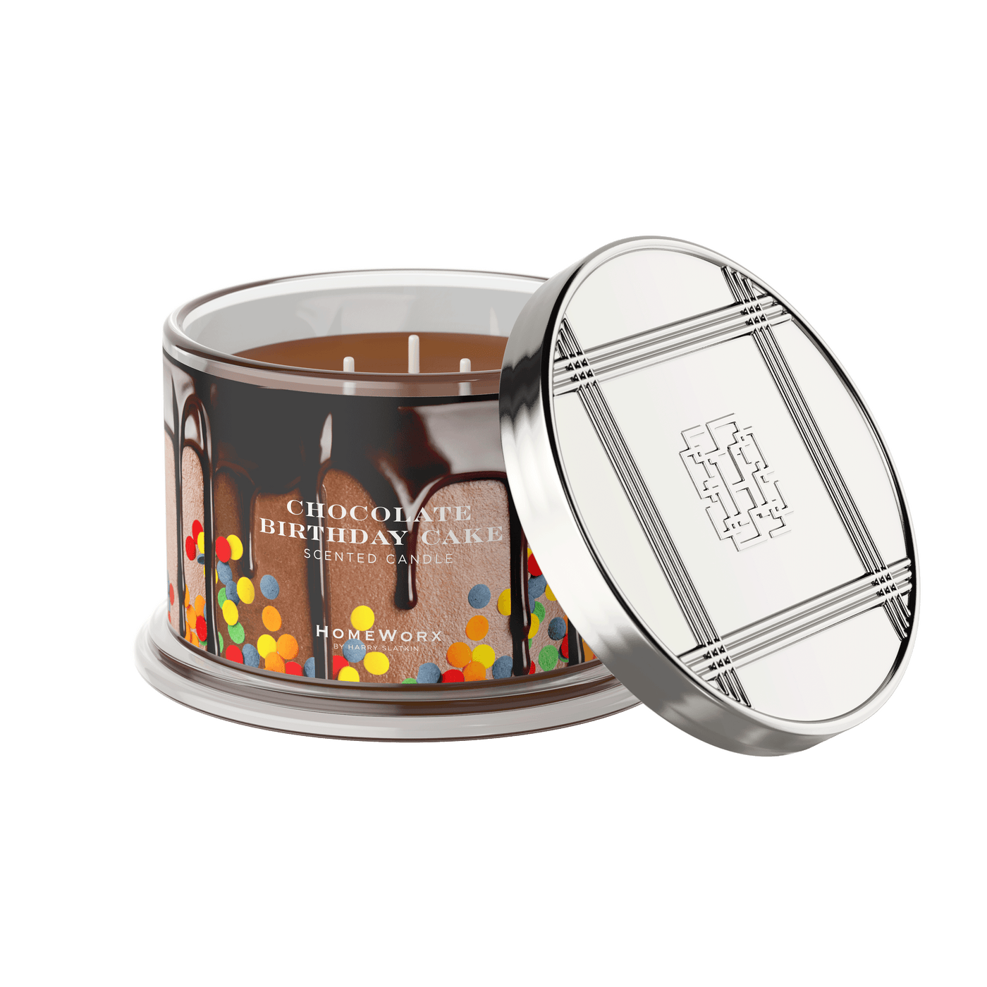 Chocolate Birthday Cake Candle